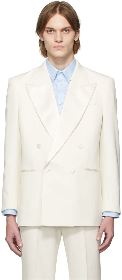 gucci suit white|gucci suit price.